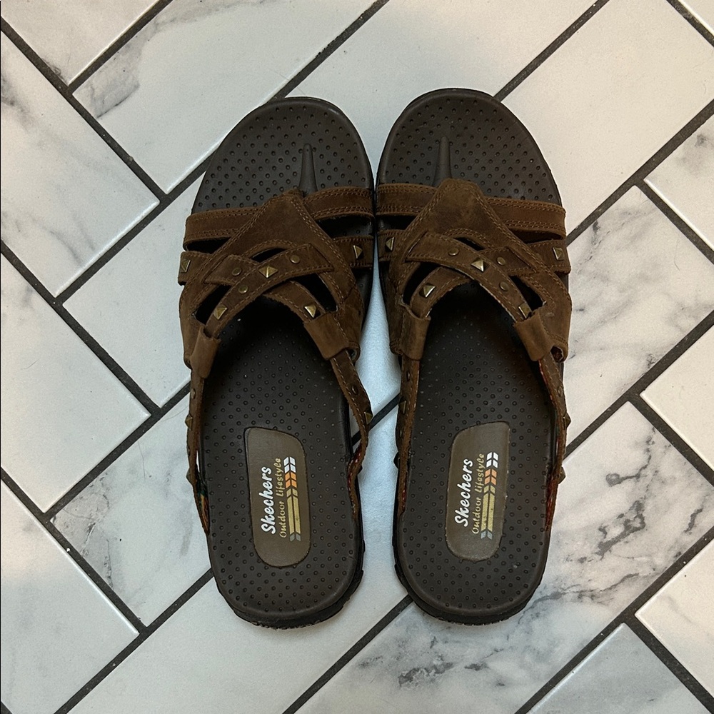 Skechers Brown Sandals